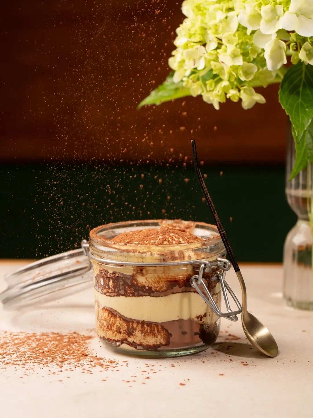Tiramisù, Al cacao
